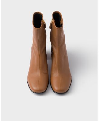  Women's Stretch Nappa Leather Booties