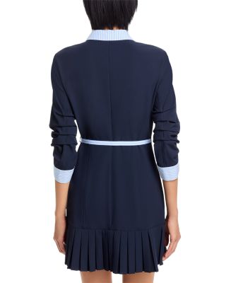 Luci Stripe Shirting Mini Dress