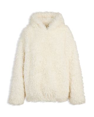 Faux Fur Hoodie