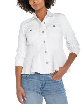 Fit and Flare Trucker Jacket