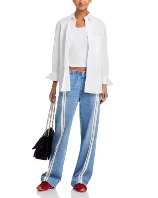 Featherweight Logan Pull On Track Jeans in Eversport
