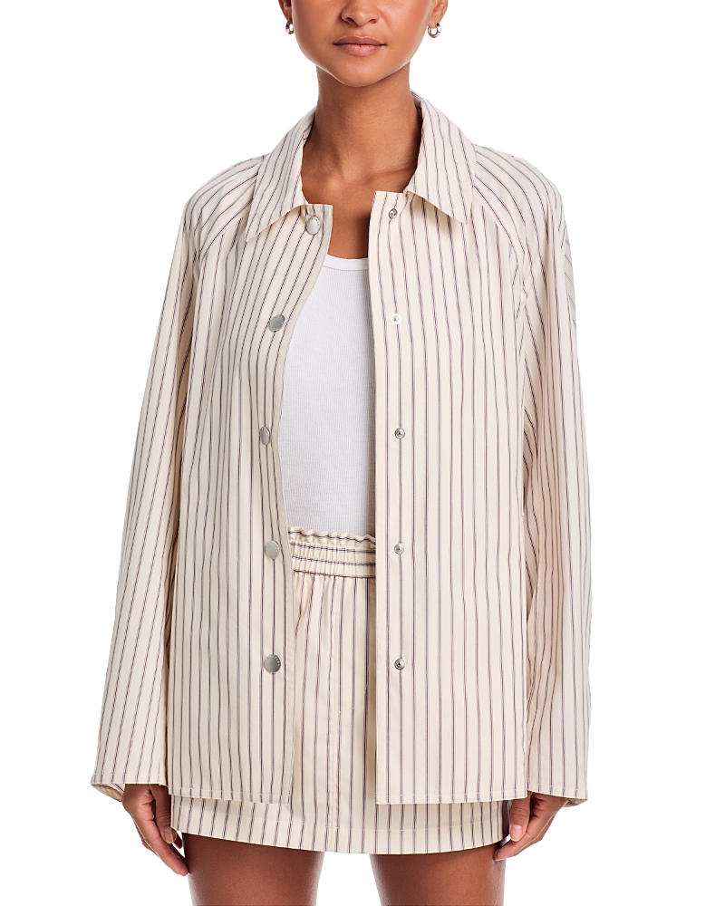 rag & bone Gayle Striped Trench Coat