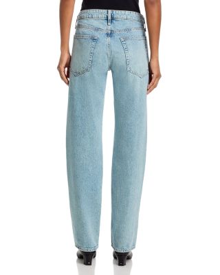 Harlow Low Rise Full Straight Jeans in Vista