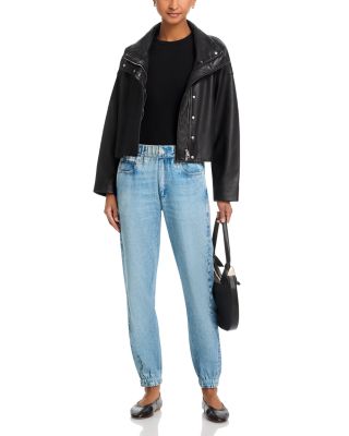Miramar Terry High Rise Pull On Jeans in Valen