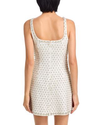 Ziva Sleeveless Embellished Mini Dress