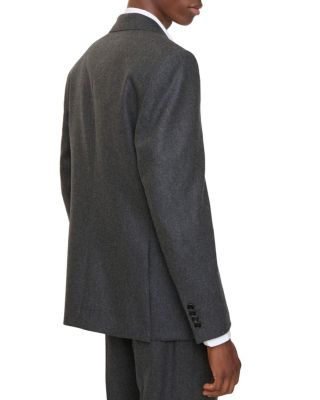Wool Flannel Tailored Jacket