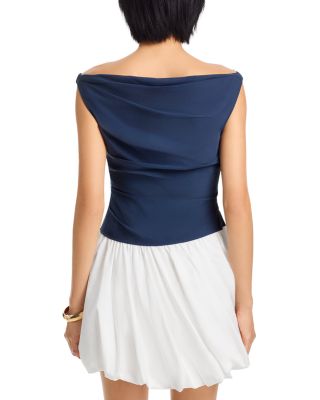 Salina Color Blocked Mini Dress