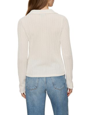 Button Down Textured Top