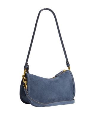 Waverly Small Suede Shoulder Bag