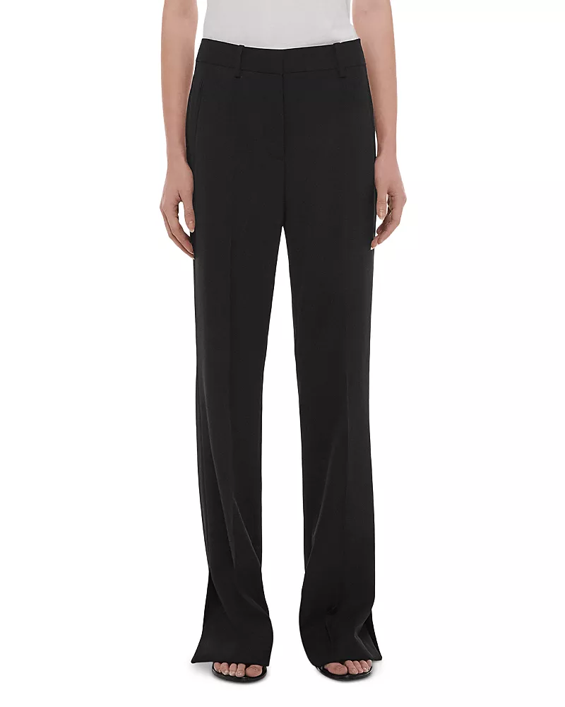 Helmut Lang Gab Bootcut Wool Pants