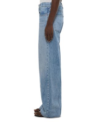 High Rise Wardrobe Jeans in Vintage Wash Blue