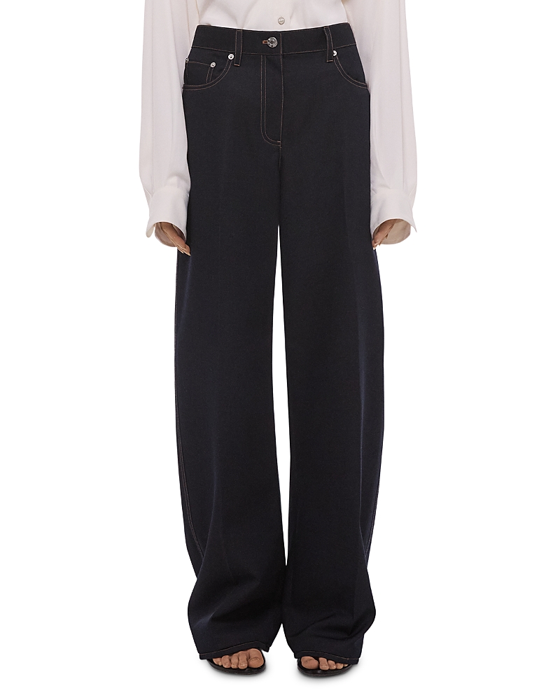 Helmut Lang Relaxed Bootcut Gab Pants