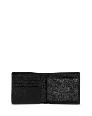 3 in 1 Wallet with Signature Canvas Interior