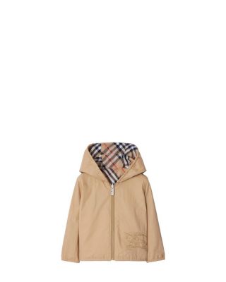 Boys' Reversible Check Cotton Blend Jacket - Baby, Little Kid