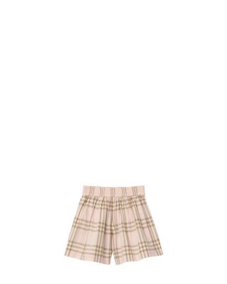 Girls' Check Cotton Shorts - Little Kid, Big Kid