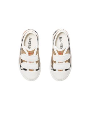  Check Cotton Sneakers - Baby