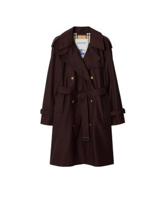 Mid-length Gabardine Castleford Trench Coat