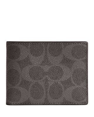 Slim Bifold Wallet in Signature Canvas