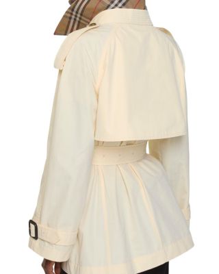 Short Lightweight Cotton Fitzrovia Trench Coat