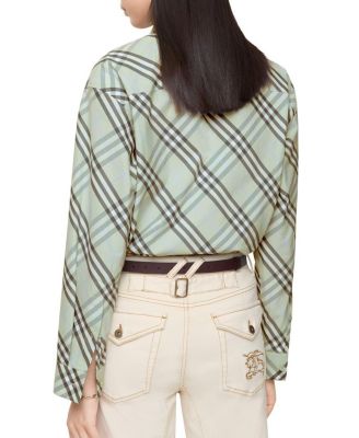  Relaxed Fit Check Cotton Shirt