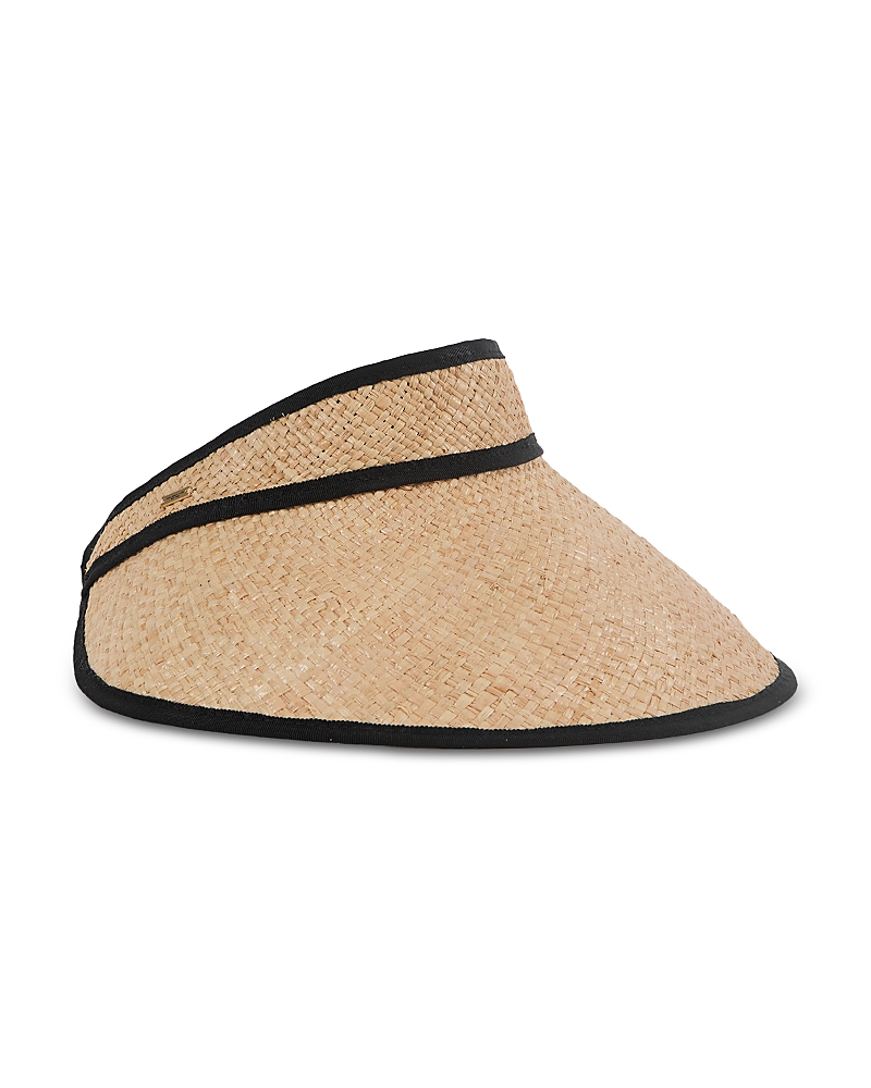 Eugenia Kim Trixie Packable Toyo Straw Visor