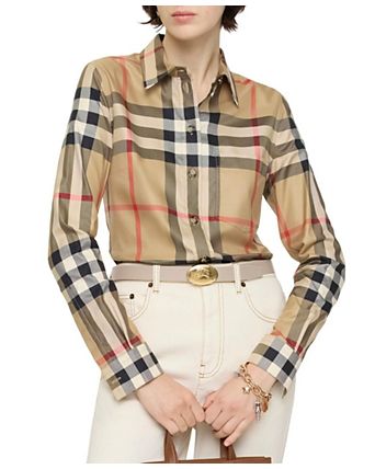  Slim Fit Check Cotton Shirt