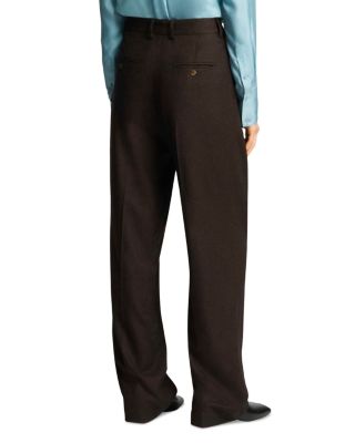 Pleated Tapered Pants