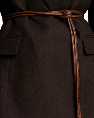 Lenox Leather Belt Blazer