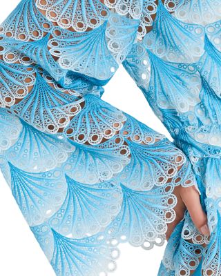 Jessie Bubble Wave Lace Swim Cover Up