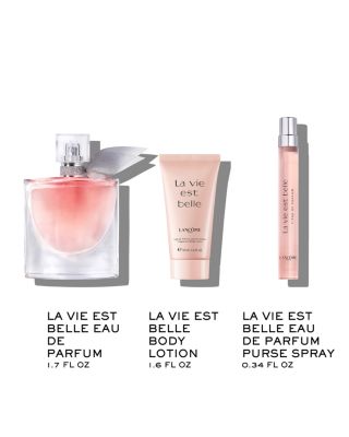 La vie est belle Perfume & Lotion Gift Set ($182 value)