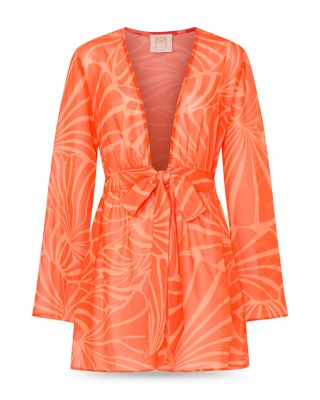 Jessie Abstract Kai Print Swim Cover Up