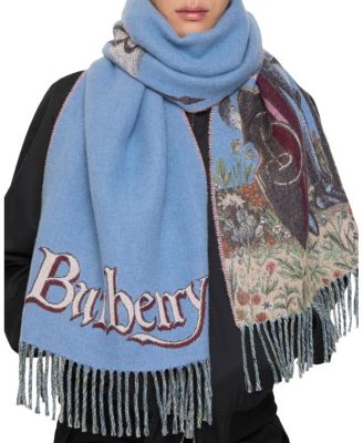  Knight Portrait Cashmere Scarf