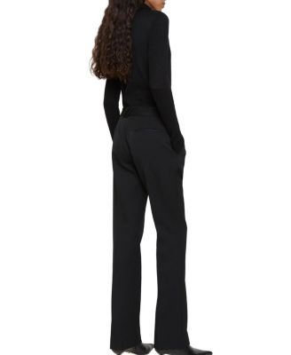  Grain de Poudre Wool Tailored Trousers