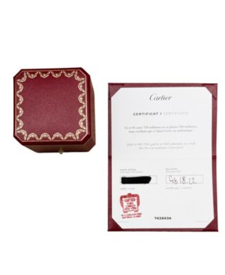 Vendome Louis Cartier 4.8mm 18k 3 Tone Gold Band