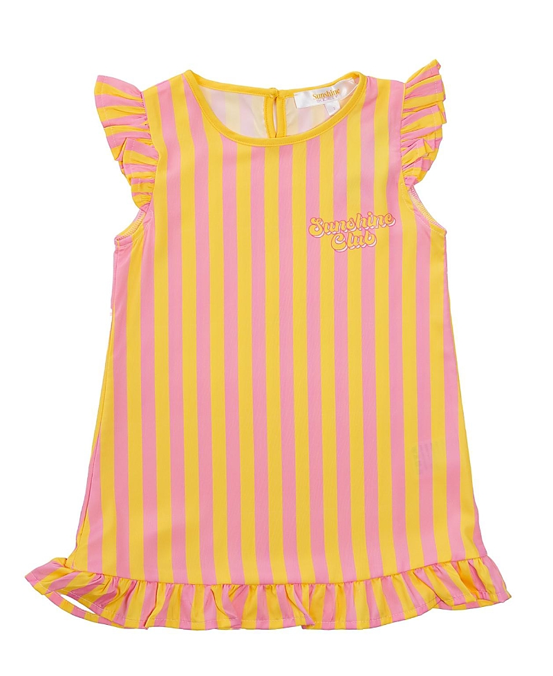 Sunshine Society Girls' Sunshine Club Silky Dress - Baby, Little Kid