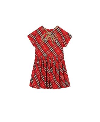Girls' Check Cotton Dress - Little Kid, Big Kid