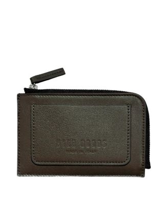  Italian Leather Piccolo Zip-Around Card Wallet