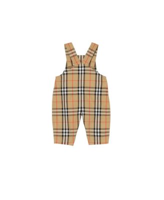 Unisex Check Cotton Three-Piece Baby Gift Set - Baby