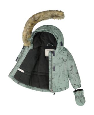  Boys' Two-Piece Play Snowsuit Animal Print Jacket - Baby, Little Kid