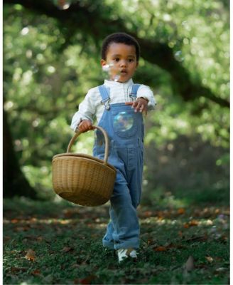 Unisex Forget-Me-Not Overalls - Baby, Little Kid, Big Kid