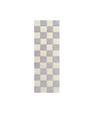  Rug Checkerboard 3.9 x 5.9 ft