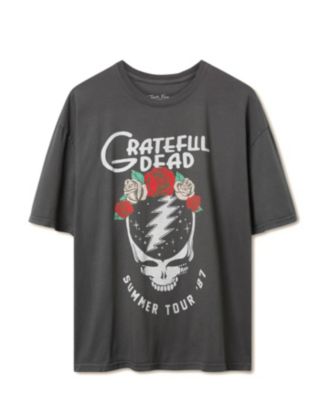  Unisex Grateful Dead Summer Tour '87 Oversized Tee