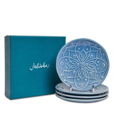 Jardins du Monde Side/Cocktail Plate, Set of 4