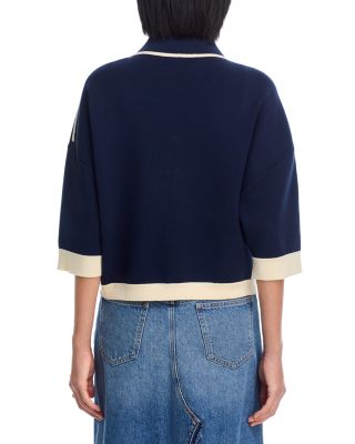 Contrast Trim Cardigan