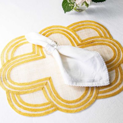 Scallop Stripe Placemat