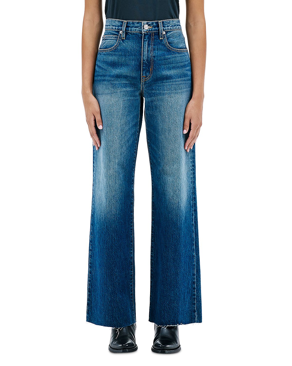 Slvrlake Grace High Rise Wide Leg Jeans