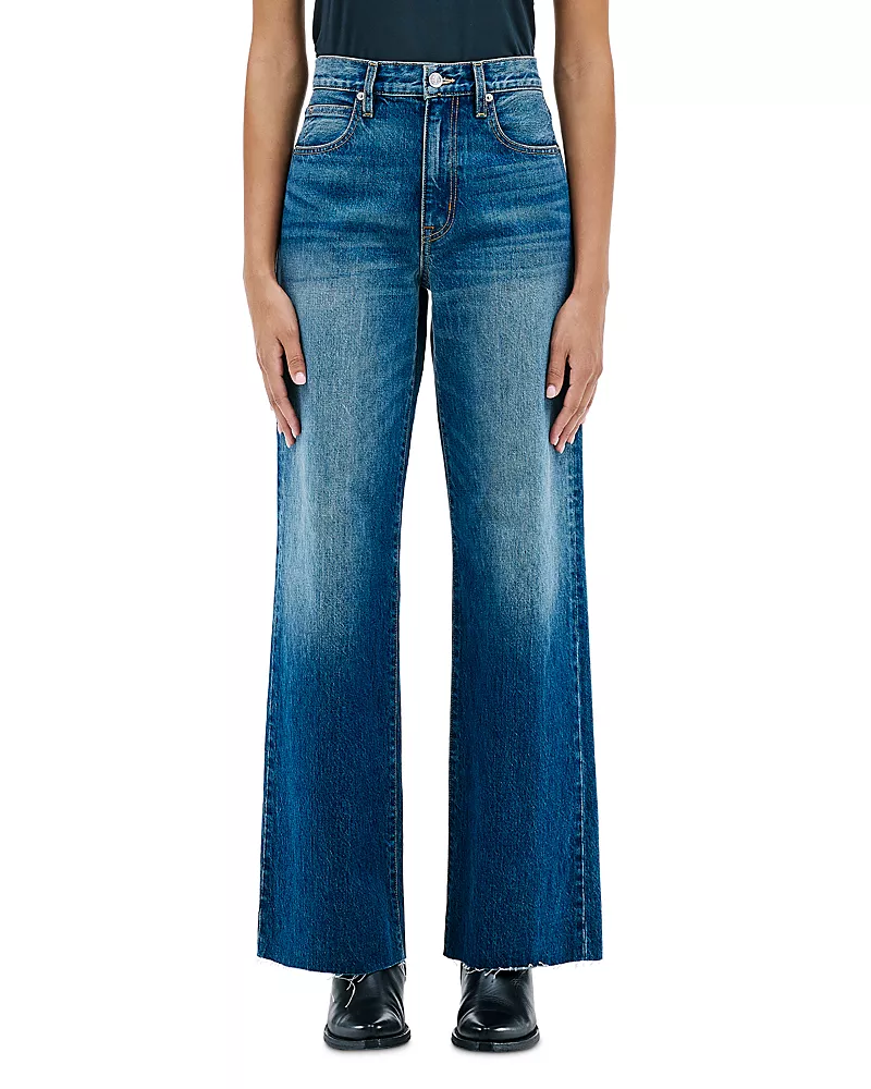 Slvrlake Grace High Rise Wide Leg Jeans in Big Dreamer