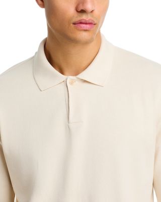 Long Sleeve Cotton Polo Shirt