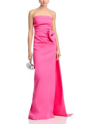 Mikado Strapless Gown