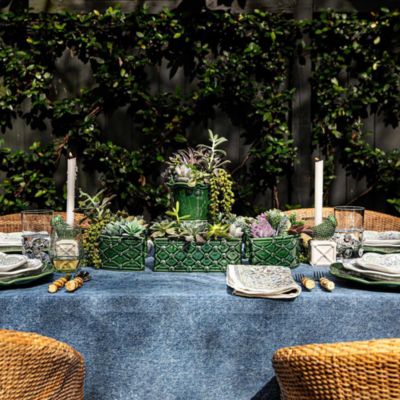 Berry & Thread Petite Parterre Garden Half Circle Vase, Set of 2